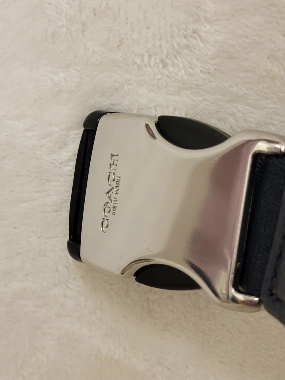Coach White Floral Belt Bag